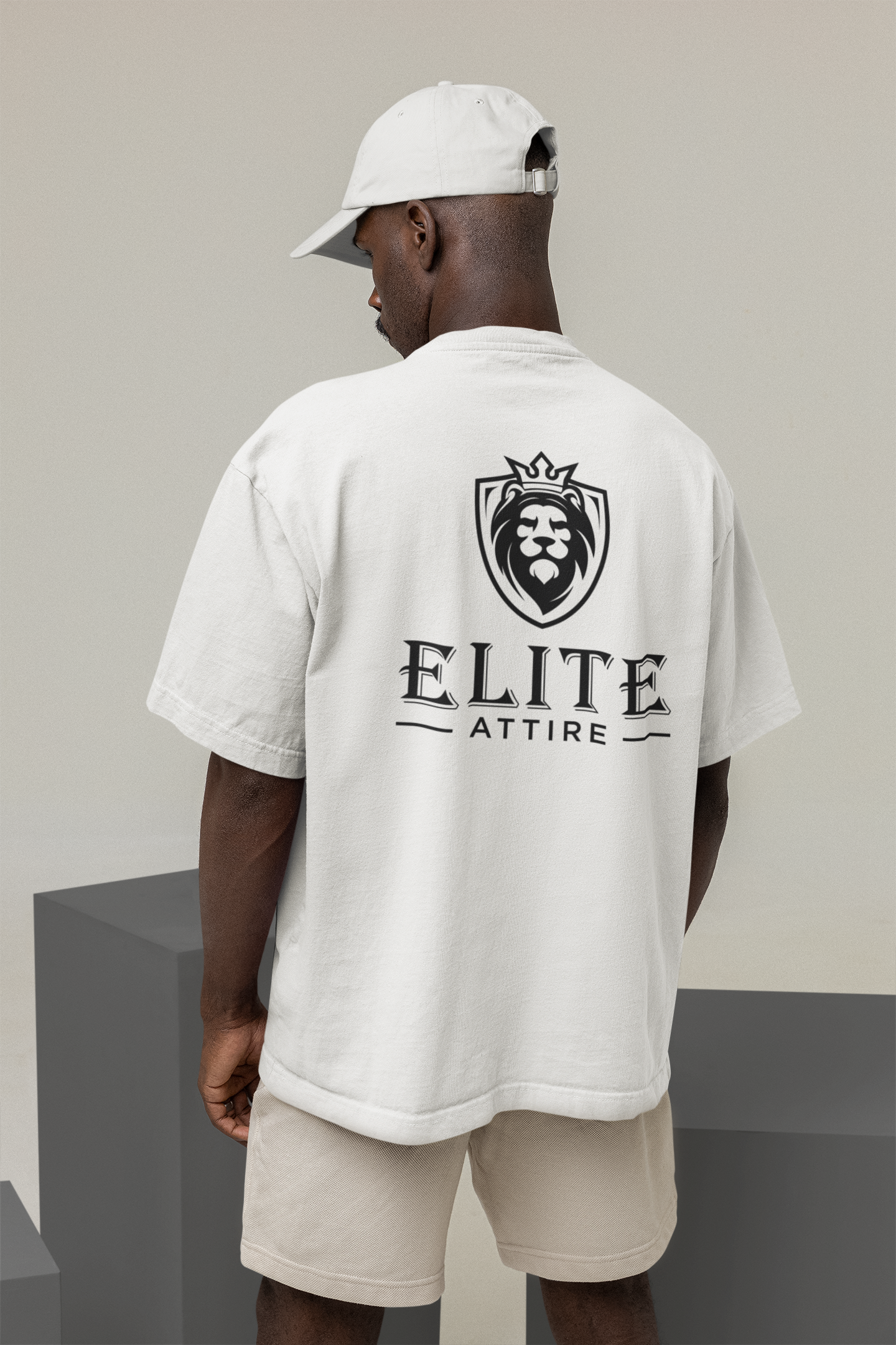 ELITE ATTIRE Backprint Oversize T-Shirt