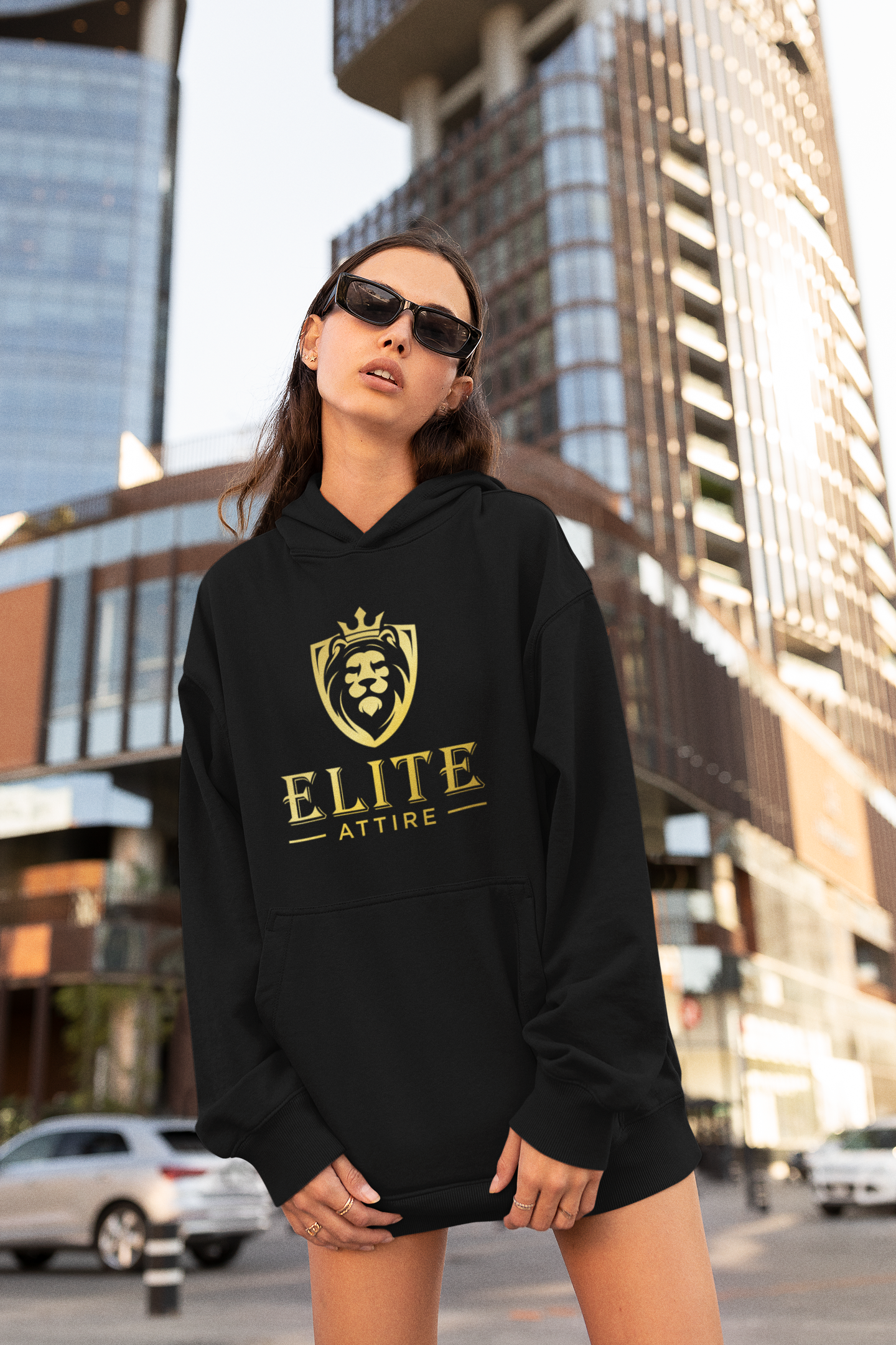 ELITE ATTIRE ROYAL GOLD Kingsize Hoodie